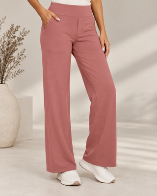 Lize | Wide-Leg Stretch Trousers