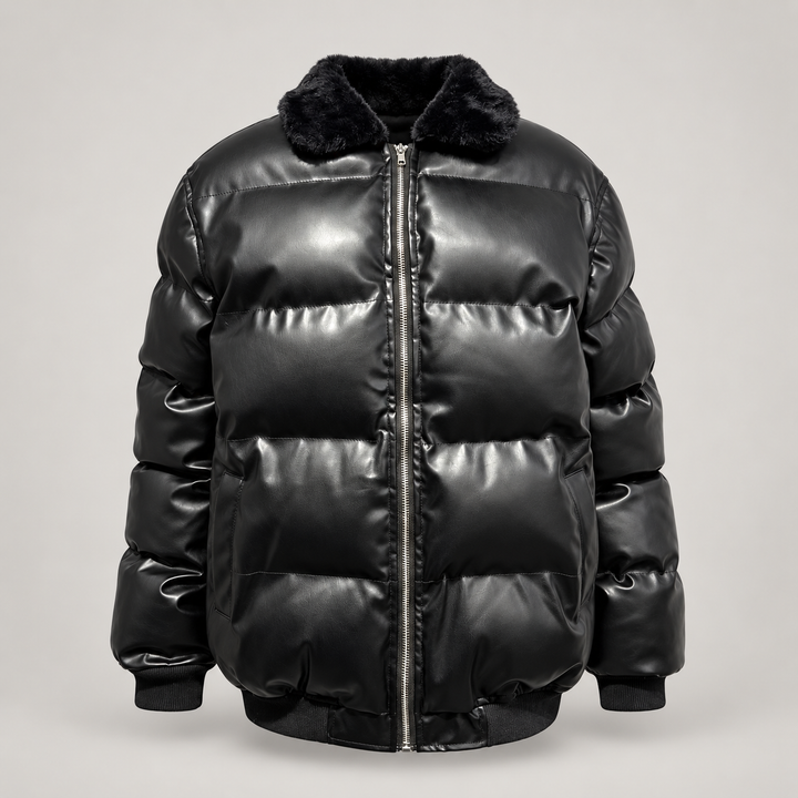 MARLON | FLEECE-LINED QUILTED JACKET