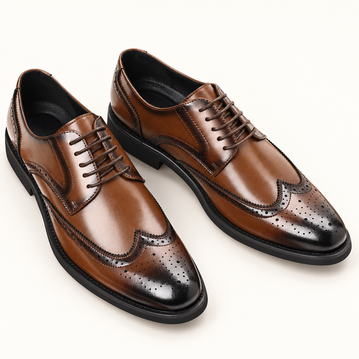 Windsor | Classic Leather Brogue Shoes