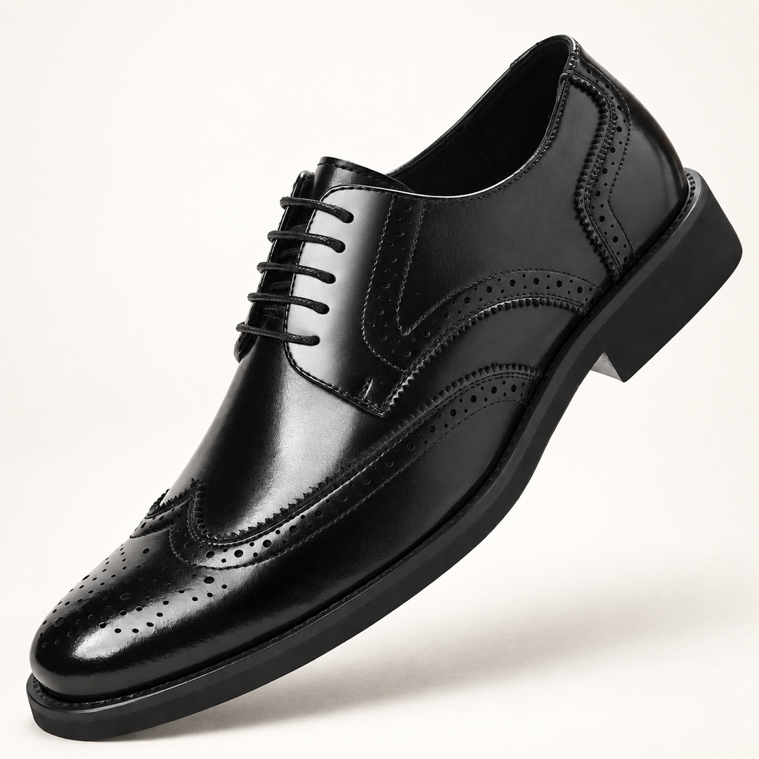Windsor | Classic Leather Brogue Shoes