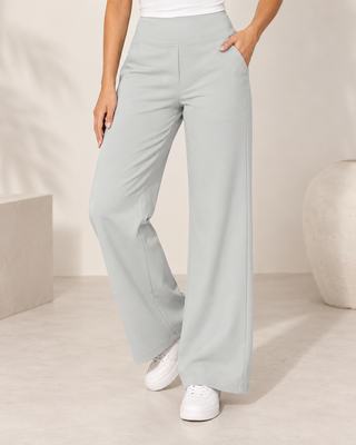 Lize | Wide-Leg Stretch Trousers
