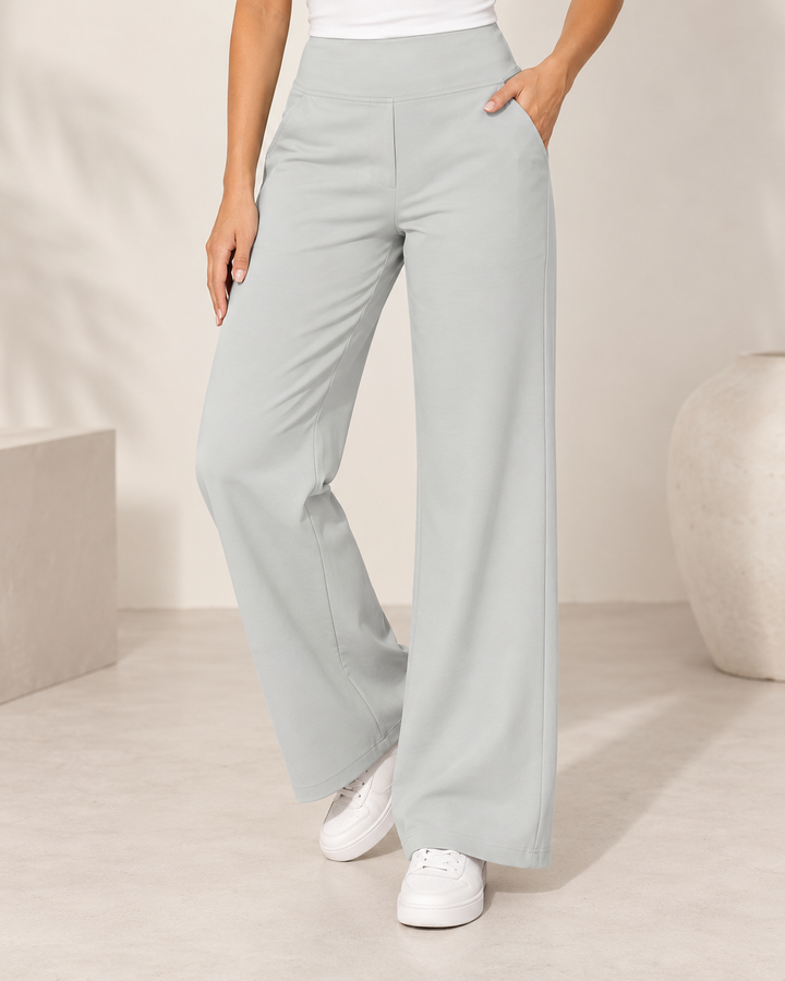 Lize | Wide-Leg Stretch Trousers