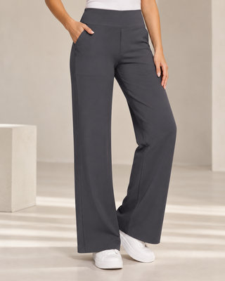 Lize | Wide-Leg Stretch Trousers