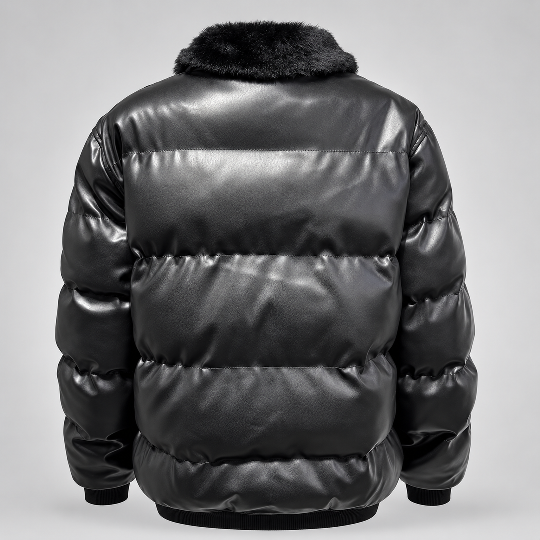 MARLON | FLEECE-LINED QUILTED JACKET