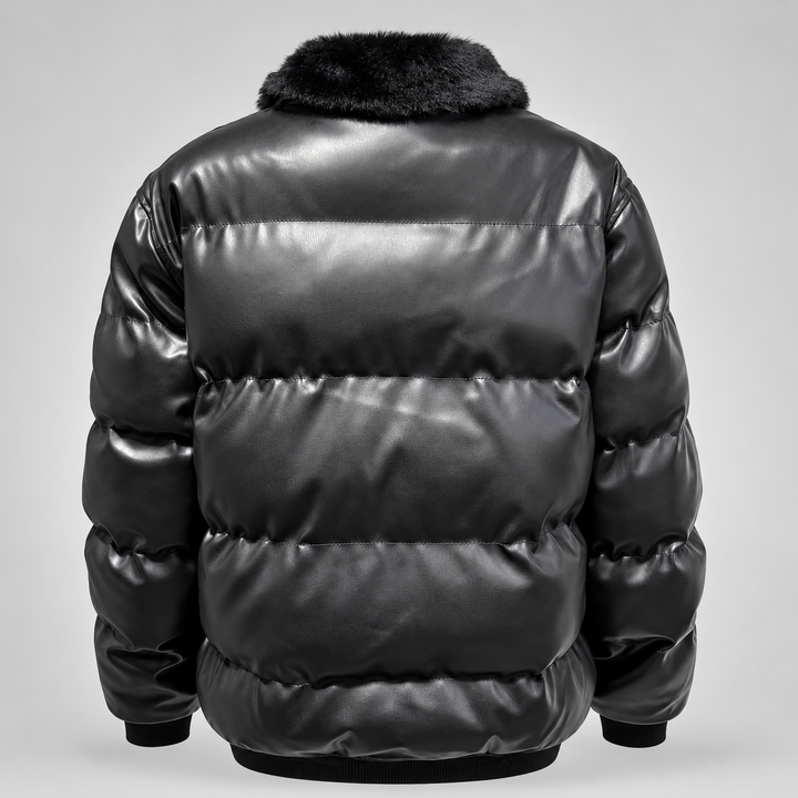 MARLON | FLEECE-LINED QUILTED JACKET