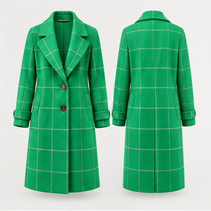 Elowen Bright Green – clean front and back