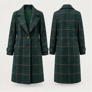 Elowen Dark Green – clean front and back