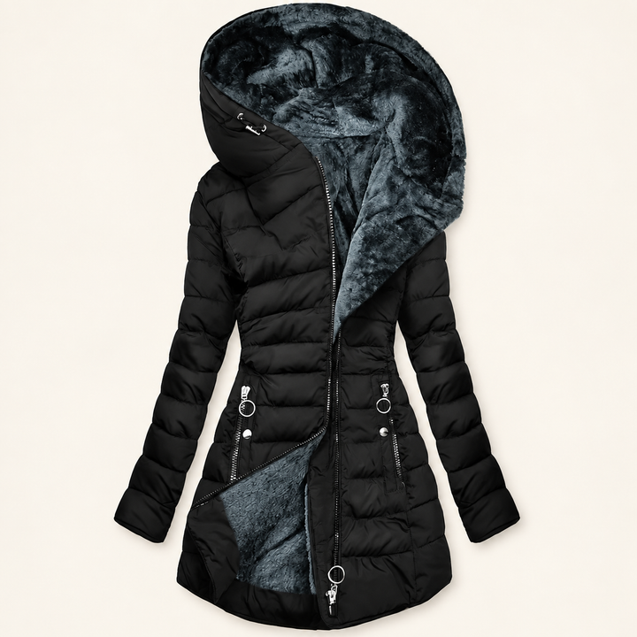 Feathra Black puffer jacket