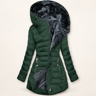 Feathra Green puffer jacket