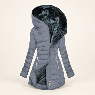 Feathra Grey puffer jacket