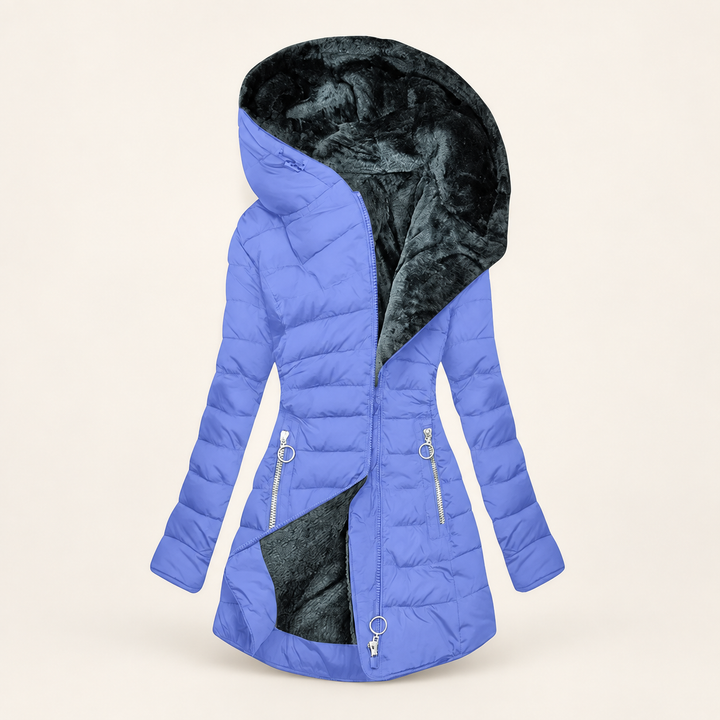 Feathra Light Blue puffer jacket