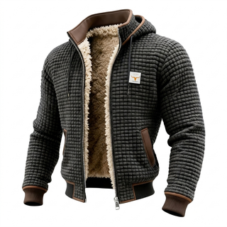 Laluna® | Retro Hooded Zip-Up Jacket