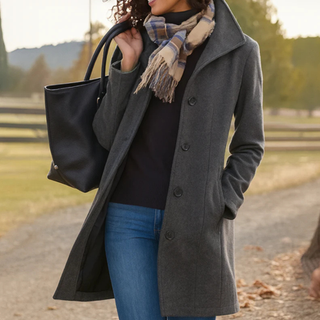 Serena Heritage Coat detail