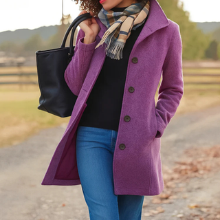 Serena Heritage Coat side view