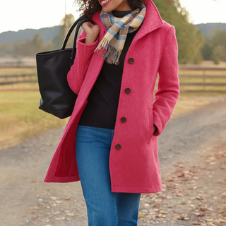Serena Heritage Coat close-up