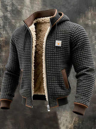 Laluna® | Retro Hooded Zip-Up Jacket