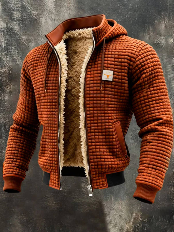 Laluna® | Retro Hooded Zip-Up Jacket